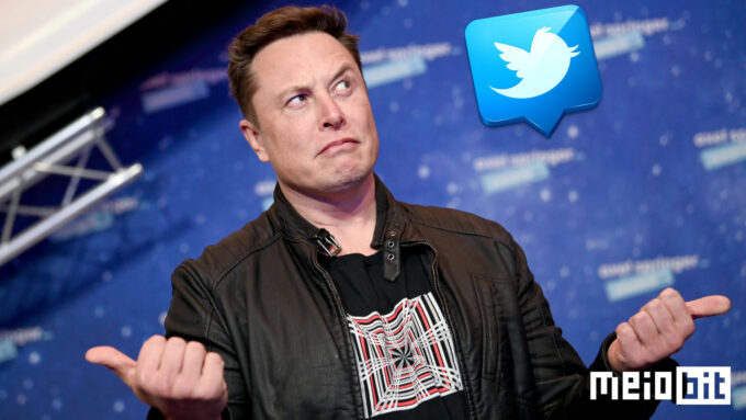 Elon Musk insiste que não mexeu nas regras do Twitter, mas não está convencendo legisladores europeus (Crédito: Britta Pedersen-Pool/Getty Images/Ronaldo Gogoni/Meio Bit)