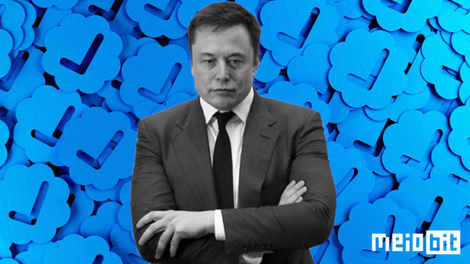 Elon Musk enfureceu verificados legados do Twitter, o que parece mesmo ser o plano (Crédito: Ronaldo Gogoni/Meio Bit)