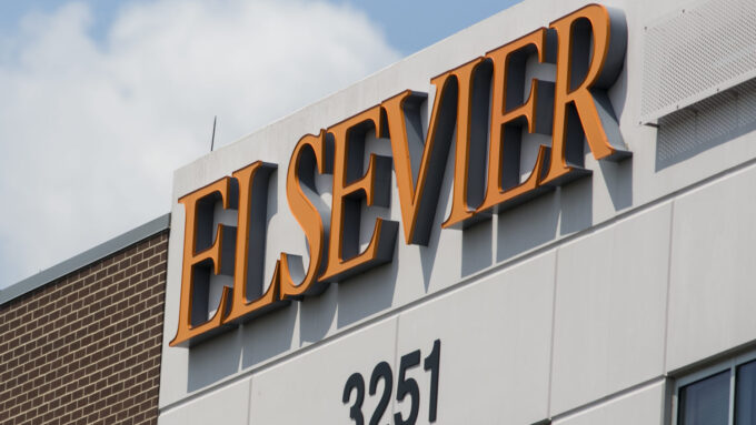 Instalações da Elsevier em Maryland Heights, Missouri (Crédito: Kristoffer Tripplaar/Alamy)