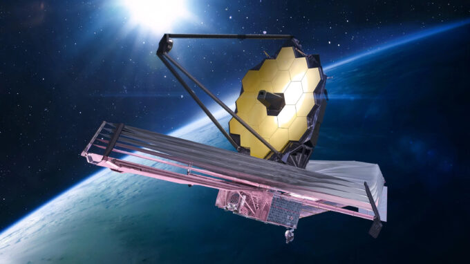 O Telescópio Espacial James Webb vai ganhar um reforço (Crédito: dima_zel/Getty Images)