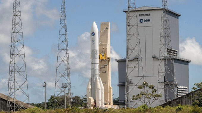 Ariane 6: um dia vai, mas ninguém sabe quando (Crédito: Divulgação/European Space Agency) / UE