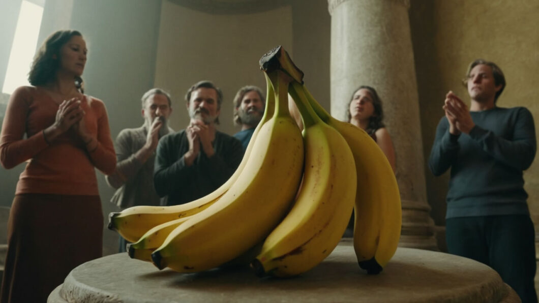 Vamos saudar a banana