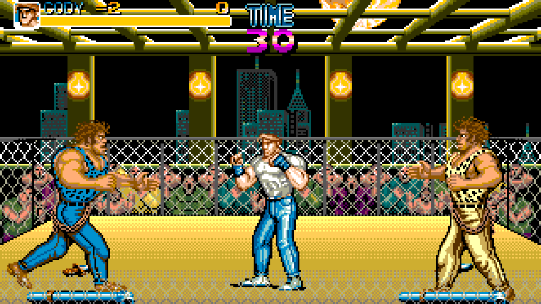 Final Fight: sai o SNES, entra o Mega Drive