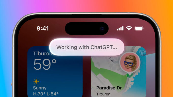 ChatGPT será integrado à Siri e outras soluções, e será usado ao lado de ferramentas da casa (Crédito: Divulgação/Apple)