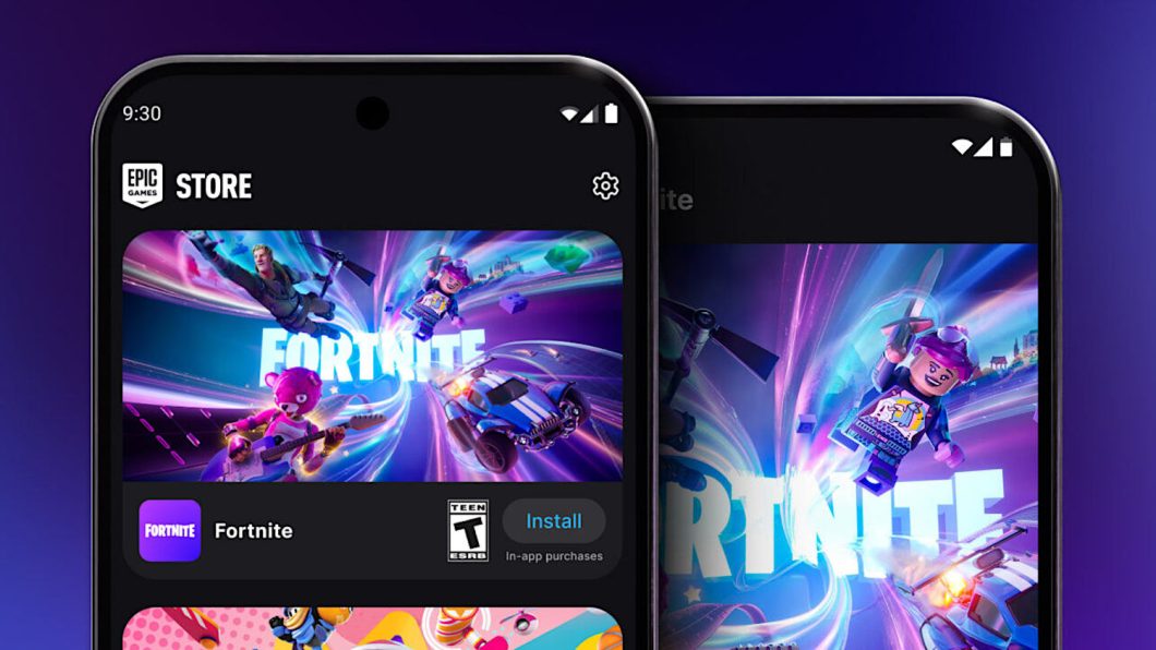 Epic Games Store está disponível no Android em todo o mundo, e no iOS apenas na UE (Crédito: Divulgação/Epic Games)