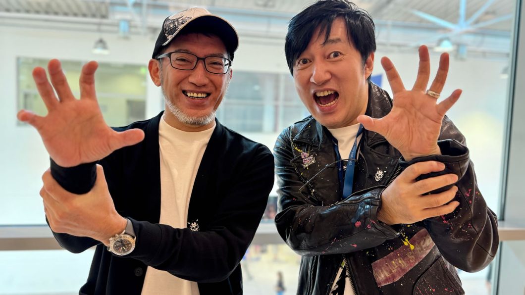 Shinji Mikami e Goichi Suda