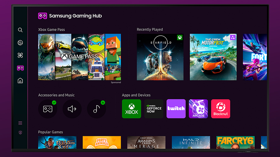 Samsung Gaming Hub