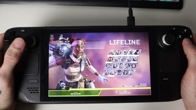 A EA chegou a suportar Apex Legends oficialmente no Steam Deck, mas mudou de ideia depois. Motivo? Cheaters (Crédito: Reprodução/GamingOnLinux/YouTube)