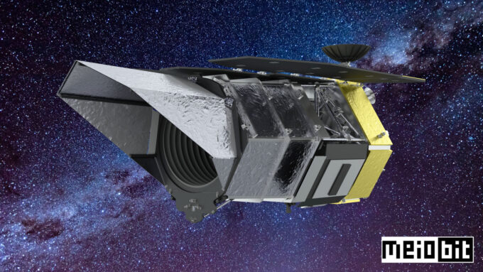 Se tudo correr bem, o Telescópio Espacial Nancy Grace Roman entrará em operação em 2027 (Crédito: Ronaldo Gogoni/Meio Bit)