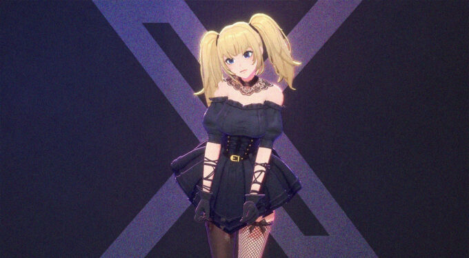 Ani, o avatar animado do Grok que "definitivamente" não é uma cópia da Misa Amane, do mangá/anime Death Note, por motivos de "porque sim" (Crédito: Grok/xAI)