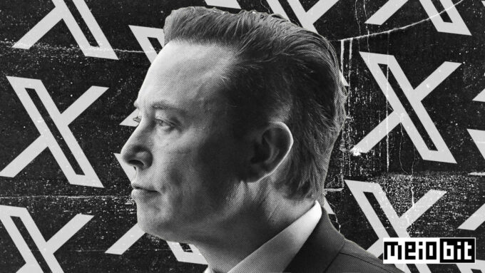 Elon Musk atraiu a ira de autoridades globais contra todas as redes sociais (Crédito: Ronaldo Gogoni/Meio Bit)