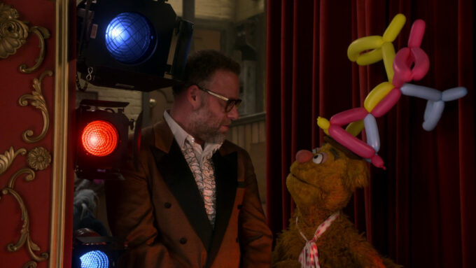 Seth Rogen não esperava por essa (Crédito: Reprodução/20th Television/The Muppets Studio/Point Grey Pictures/Disney)