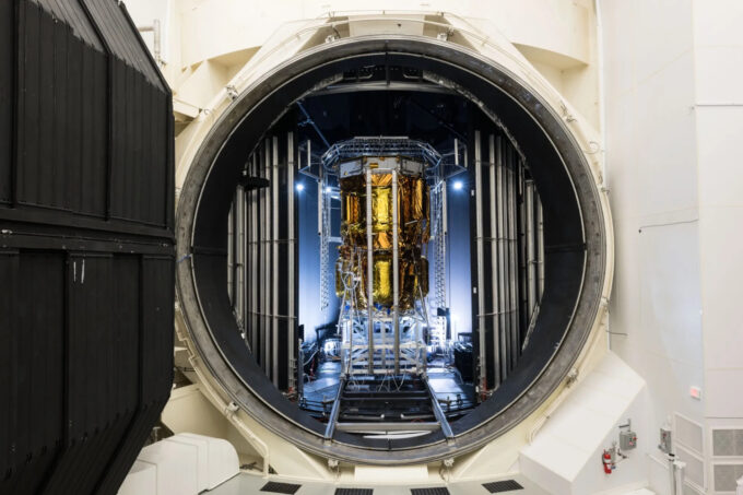 O rejeitado Blue Origin MK1, codinome Endurance, passou por testes recentes que provaram resistência ao vácuo e temperaturas extremas (Crédito: Divulgação/NASA)