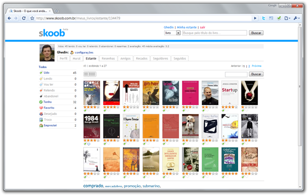 Skoob - O que você anda lendo - Google Chrome (2)