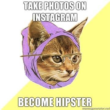 Hipster Kitty quem disse.