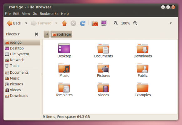 Botões das janelas à direita no Ubuntu 10.04.
