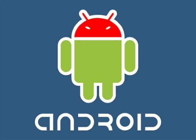 Google android angry logo