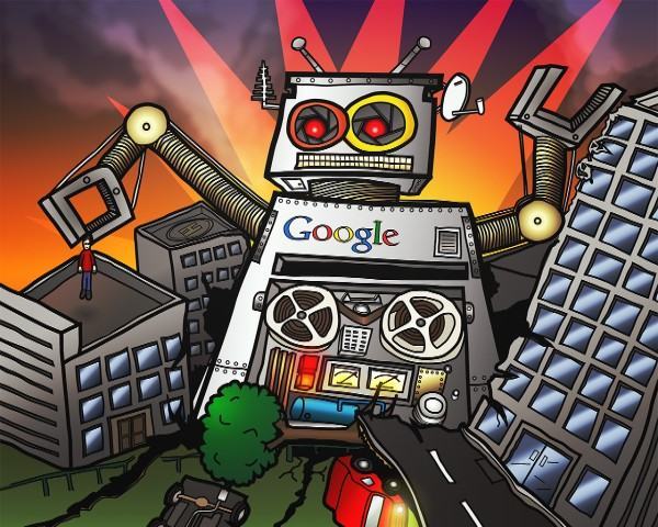 Google é um robô gigante.