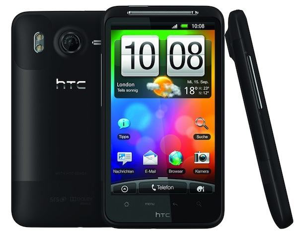 HTC Desire HD.