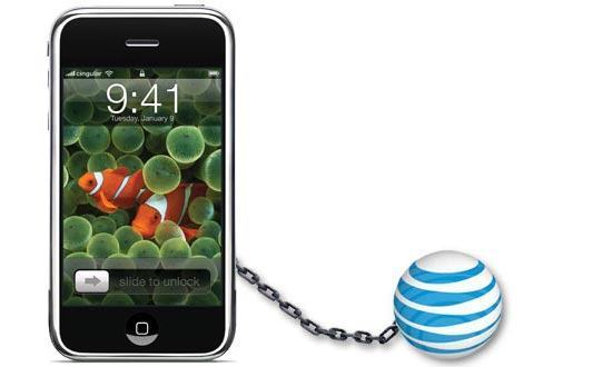 iPhone, escravo da AT&T