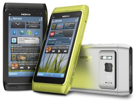 Nokia N8: hardware acompanha software.