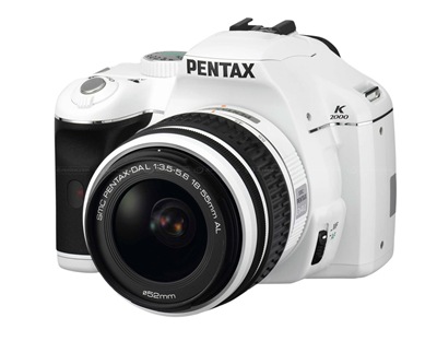 pentax k2000 white edition